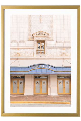 New Orleans Art Print - Orpheum Theater #2